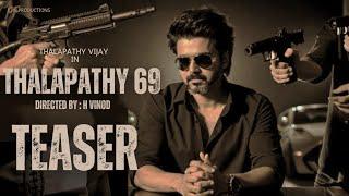 Thalapathy 69 | Concept Teaser | Thalapathy Vijay | Pooja Hedge | H Vinod | Bobby Deol | Anirudh |