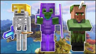 Minecraft - How To Summon Mobs With Armor And Weapons!