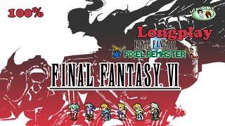 Final Fantasy VI Pixel Remaster 100% Pc Longplay [HD]