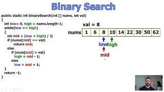 AP CSA 10.1: Binary Search