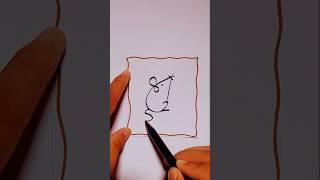 jadi tikus #shortvideo #feedshorts #drawing #belajardirumah