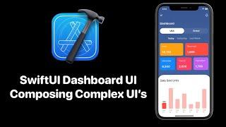 Designing Dashboard App UI Using SwiftUI - Stylish Dashboard App UI - SwiftUI Complex UI Tutorials