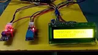 Weather Monitoring System Using Iot