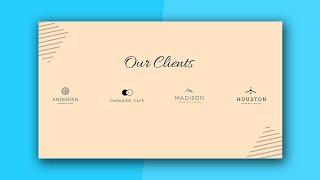 Client Logo Slider Using Owl Carousel 2 | jQuery Plugins Tutorial