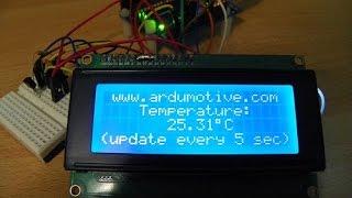 Arduino Digital Thermometer DS18B20