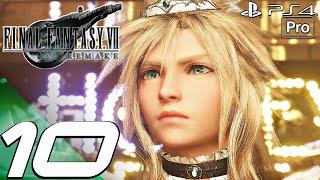 FINAL FANTASY VII REMAKE - Gameplay Walkthrough Part 10 - Wall Market & Hell House (PS4 PRO) 100%