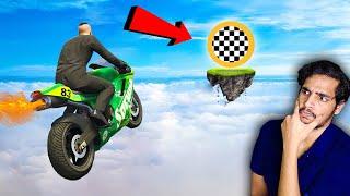 GTA 5 : MY BIKE CAN FLY !! ft @GAMETHERAPISTYT