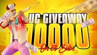 10,000 Uc Giveaway | Pubg Mobile | Rushing In Conqurer Lobbies | Lalamuseala