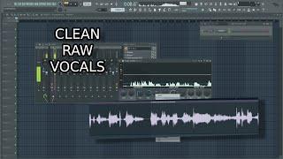 HOW TO RECORD CLEAN RAW VOCALS IN FL STUDIO