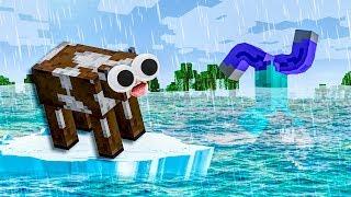 Who Will Survive The Longest In This Rising Tsunami Flood Disaster in Minecraft!?