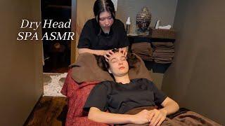ASMR I got Migraine Healing Head SPA in Tokyo, Japan (soft spoken)
