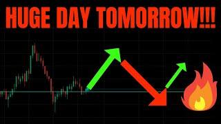  HUGE DAY TOMORROW!! SPY, TSLA, NVDA, AAPL, QQQ, META, AMZN, COIN, AMD, VIX, & BTC PREDICTIONS! 