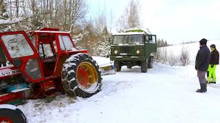 Tractor rescue with old Scania SBA 111