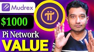 Pi Network VALUE  Revealed || Pi Coin Price || Mudrex Indian Exchange Review