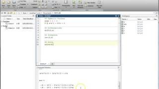 MATLAB Introduction: Symbolic Toolbox