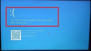 Your Device ran into a problem and needs to restart | Blue Screen ASUS A409Fj