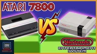 Atari 7800 VS Nintendo Entertainment System - Atari 7800 Part 2 - Video Game Retrospective