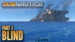 Man With Fear of the Sea Plays Subnautica | Subnautica [Blind] - Part 1