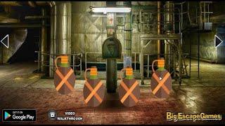 BEG Abandoned Lost Factory Escape walkthrough Bigescapegames.