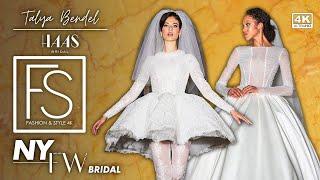 Talya Bendel-Haas Bridal S24 NEW YORK BRIDAL FASHION WEEK EXCLUSIVE Interview 4K FASHION & STYLE TV