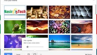 Part08: Gmail: How to change & customise Gmail theme and background including personalised themes?