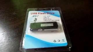 Цифровой мини диктофон 8 ГБ USB DISK RECORDER