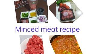 FINGERLICKING MINCED MEAT  RECIPE. YOU WILL NEVER GO WRONG WITH THIS.