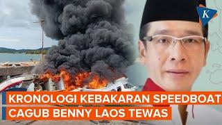 Kronologi Kebakaran Speedboat yang Tewaskan Cagub Maluku Utara Benny Laos