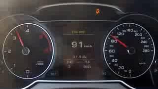 Audi a4 speed test 140ks 200km/h