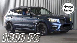 1300 PS BMW X3M S58 Single Turbo | 100-200 Km/h & 60-130 mph