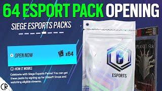64 ESport Pack Opening - 6 Months of Packs - 6News - Tom Clancy's Rainbow Six Siege
