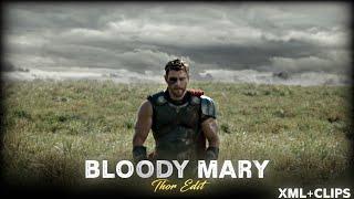 I Told You, You Die For That | thor Edit Ft. Bloody Mary (Slowed) |xml+clips|