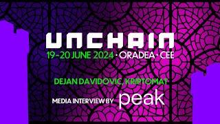 UNCHAIN Interviews - Peak Media x Kriptomat