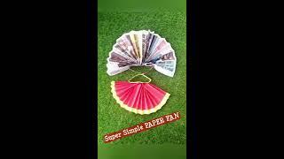 #PaperFanCraft #DIYPaperFan #SuperSimpleArtsandCraft #SuperEasyCraftForKids #HowToMakePaperFan