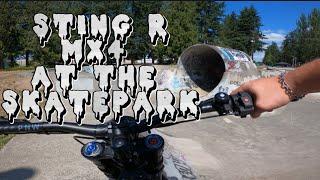 Breaking And Fixing My Talaria Sting R MX4 At The Skatepark |Galvanic ep.3|