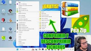 Comprimir Archivos ZIP con Contraseña y Descomprimir Gratis con PeaZip