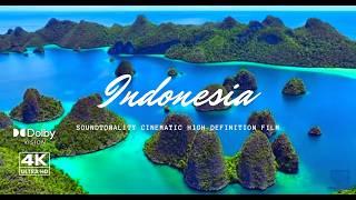 Heaven on Earth -The Beautiful Nature of Indonesia (4K Ultra HD), Calming Music