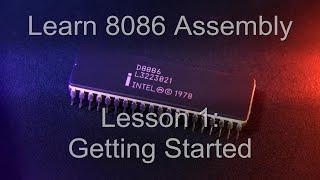 Learn 8086 (x86) Assembly Programming - Lesson1 : For absolute beginners!