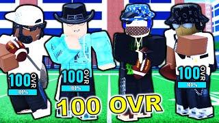 100 OVR GOD SQUAD Takes Over THE PARK! (Ultimate Football Roblox)