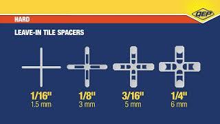 QEP® Leave-In Tile Spacers