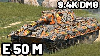 E 50 M | 9.4K DAMAGE | 6 KILLS | WOT Blitz Pro Replays