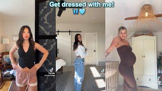 Get Dressed With Me Tiktok Compilation 2024