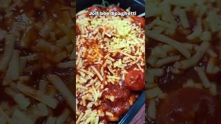 SO YUMMY!! JOLLIBEE SPAGHETTI - FILIPINO SPAGHETTI #shorts #asmr