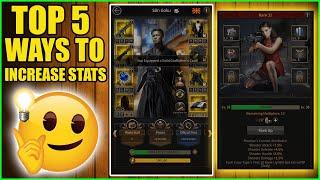 Top 5 Ways To Increase Your Stats - Mafia City