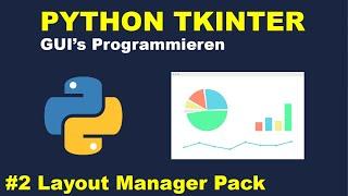 Layout Manager Pack | Python GUI's mit Tkinter Programmieren #2