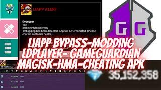 LIAPP BYPASS - MODDING LDPLAYER - CHEATING IN GAMES ANDROID -GAMEGUARDIAN - MAGISK - HIDE MY APPLIST