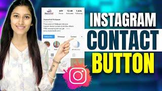 How To Get CONTACT BUTTON on Instagram?️ Add a Text, or Email