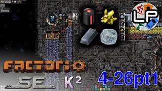 S4-E26 pt 1 - Asteroid Field Trip - Laurence Plays Factorio: Space Exploration 0.6 + Krastorio²