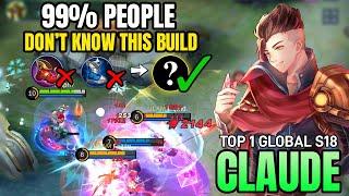 NEW BUILD!! CLAUDE BEST BUILD 2021 ~ CLAUDE TOP GLOBAL BUILD ~ CLAUDE MOBILE LEGENDS