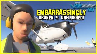 Flight Sim 2024, Broken, Unfinished... FUN!